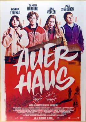 Auerhaus - Original Kinoplakat A1 - Damian Hardung, Max von der Groeben - Filmposter