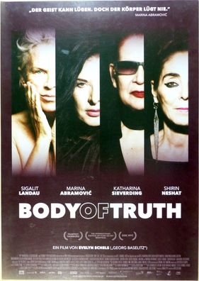 Body of Truth - Original Kinoplakat A1 - Doku von Evelyn Schels - Filmposter
