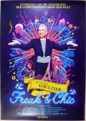 Jean Paul Gaultier: Freak & Chic - Original Kinoplakat A0 - Doku - Filmposter
