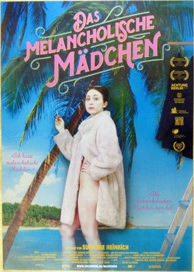 Das melancholische Mädchen - Original Kinoplakat A1 - Marie Rathscheck - Filmposter