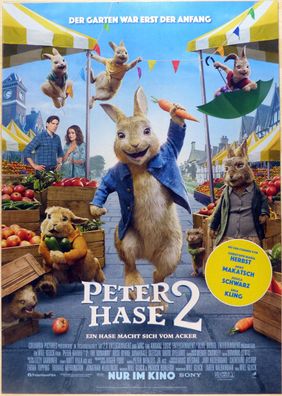 Peter Hase 2 - Original Kinoplakat A1 - Filmposter