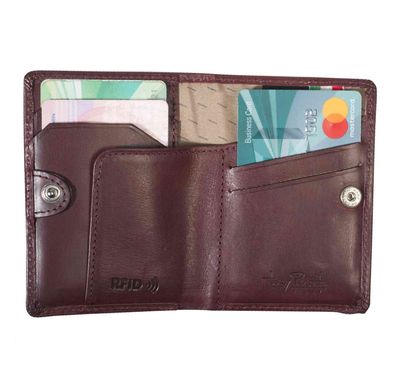 Slim Wallet Minigeldbörse ohne Münzfach Tony Perotti Vegetale RFID Bordeaux