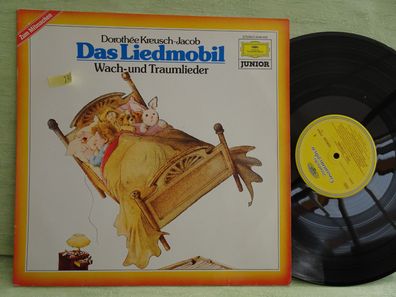 LP Grammophon Dorothee Kreusch Jacob Das Liedmobil Wach Traum Spiel Spaßlieder