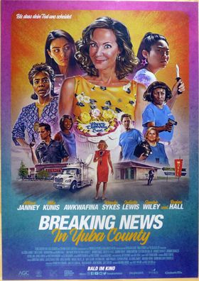 Breaking News in Yuba County - Original Kinoplakat A1 - Mila Kunis - Filmposter