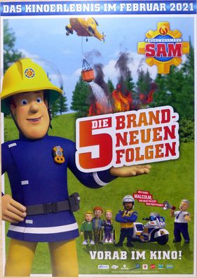 Feuerwehrmann Sam - Das Kinospecial - Original Kinoplakat A0 - Filmposter