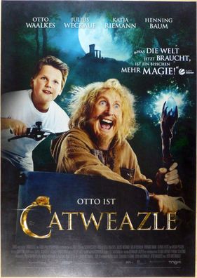 Catweazle - Original Kinoplakat A1 - Otto Waalkes, Julius Weckauf - Filmposter