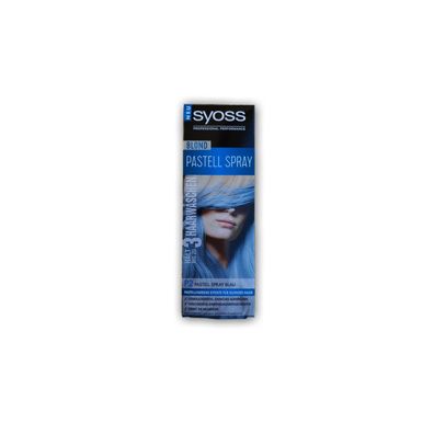 Syoss/ Blond P2 Pastell Spray Blau 125ml