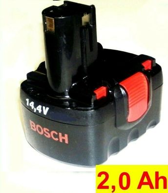 Original Bosch Akku 14,4 V 2607335711 / 2607335533 PSR GSR AHS 2,0 Ah NiMh(N...
