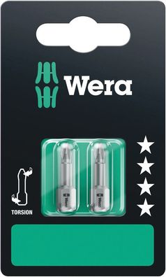 Wera 851/1 TZ SB Bits, PH 1 x 25 mm, 2-teilig 05073323001