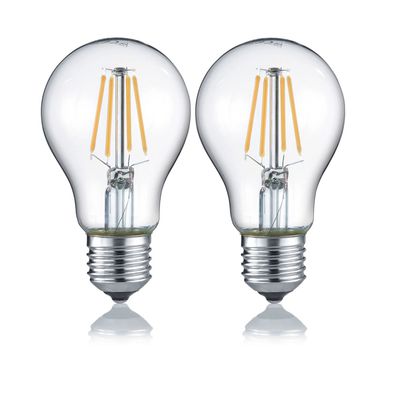 Trio LED-Leuchtmittel RL187, Filament Glühbirne Leuchte, E27 4W warmweiß EEK E