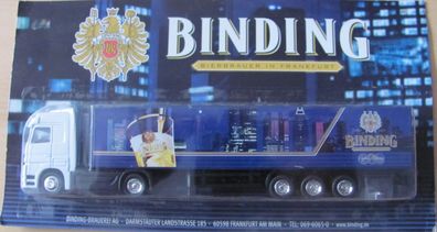 Binding Brauerei Nr.07 - Frankfurter Skyline - MB Actros - Sattelzug - Neu
