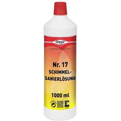 Geiger Nr.17 Schimmel-Sanierlösung 1 Liter farblos