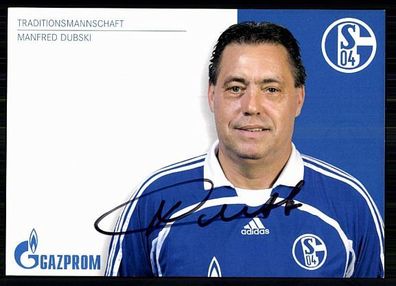 Manfred Dubski FC Schalke 04 Autogrammkarte Original Signiert + A 87810