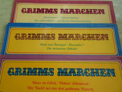 LP primaphon Grimms Märchen Hans im Glück Hase Swinegel Aschenputtel