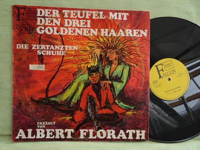 LP Falkon Der Teufel mit den drei goldenen Haaren zertanzten Schuhe Albert Florath