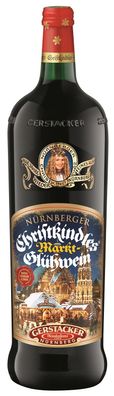 Gerstacker Nürnberger Christkindls Glühwein 6x1,0l 10% vol.