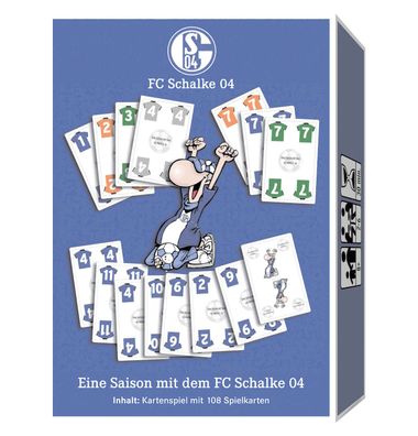 Teepe Verlag 22596932 - »Eine Saison mit FC Schalke 04« Kartenspiel Spielkarten
