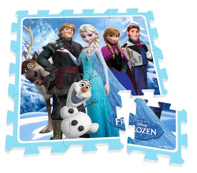 Disney Kinder Spielteppich Spielmatte Spiel Puzzle Matte Puzzlematte Frozen Elsa