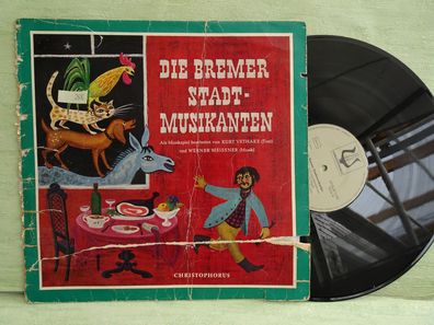 LP Christophorus Die Bremer Stadtmusikanten Musikspiel Kurt Vethake Werner Meissner