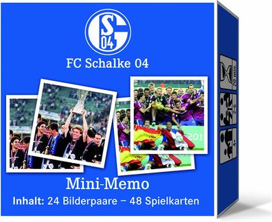 Teepe Verlag 22596930 - Schalke 04 »Mini-Memo« Spiel Gesellschaftsspiel Fußball