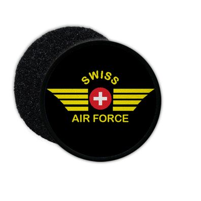 Swiss Air Force Patch Schweizer Luftwaffe Abzeichen Aufnäher Kreuz Schweiz#37221