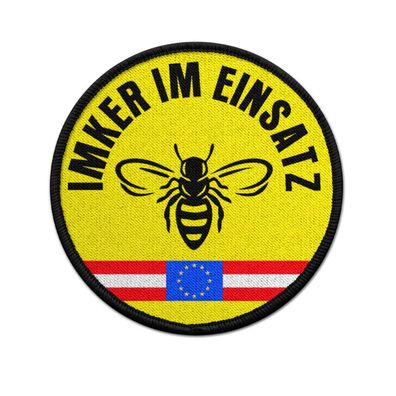 Patch Imker Österreich Einsatz Bienen Züchter Honig Aufnäher Abzeichen #36817