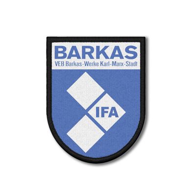 Patch VEB Barkas-Werke DDR Aufnäher B-1000 IFA Karl-Marx-Stadt #36804