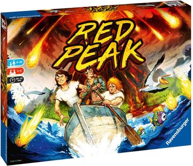 Ravensburger Red Peak Gesellschaftsspiel für Jung und Alt ab 8 Jahre