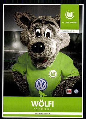 Wölfi VFL Wolfsburg 2012-13 TOP AK + A 87824 OU