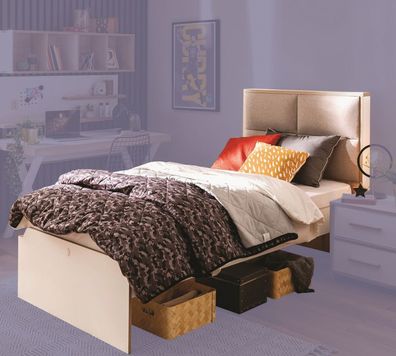 Cilek MODERA Bett mit Polsterung, 120x200 cm