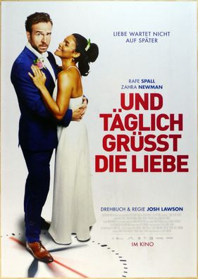 Und täglich grüßt die Liebe - Original Kinoplakat A1 - Rafe Spall - Filmposter