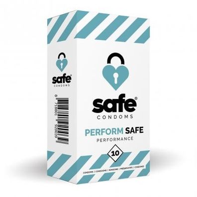 SAFE - Kondome für Orgasmusverzögerung - Performance - 10 Stück