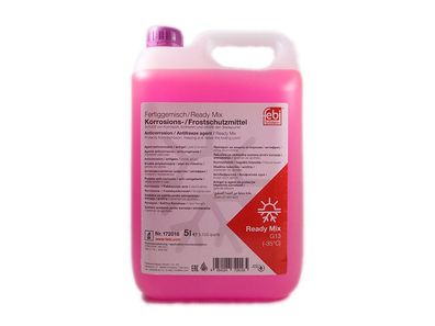 Febi Korrosions Frostschutzmittel -35&deg; Fertiggemisch Violett G13 5 Liter