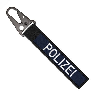 Tactical Schlüsselanhänger Polizei Polizist Karabiner Haken Schlüsselbund.#37730