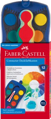 FABER Castell Farbkasten Connector 125001 12Farben