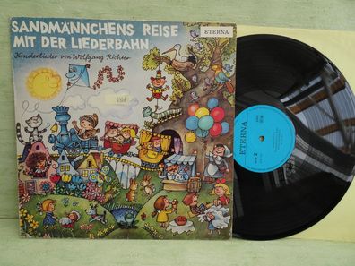 LP Eterna 835110 Sandmännchens Reise mit der Liederbahn Kinderlieder Wolfgang Richter