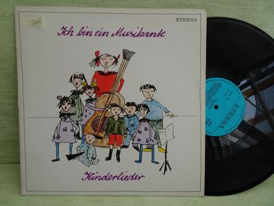 LP Eterna 835107 Ich bin ein Musikante Kinderlieder Kinderchor Dresden