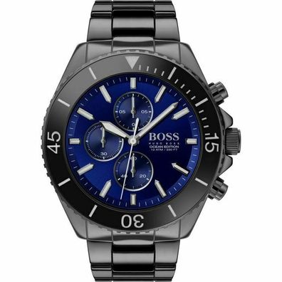 Hugo Boss Ocean Edition Herrenuhr Armbanduhr Chronograph HB1513743 Neu mit Box