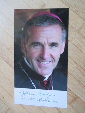 Weihbischof von Aachen Dr. Johannes Bündgens - handsigniertes Autogramm!!!