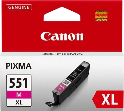 Canon CLI 551 XL M Druckerpatrone * NEU* 6445B001AA CLI551 XL Magenta Rot