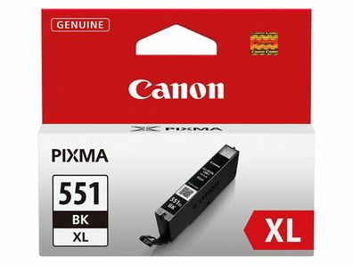 Canon CLI 551 XL Black Druckerpatrone * NEU* 6443B001AA CLI551 XL Schwarz