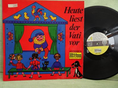 LP Hit-Ton HTSLP 380004 Heute liest der Vati vor Märchenmusikanten Jürgen Goslar