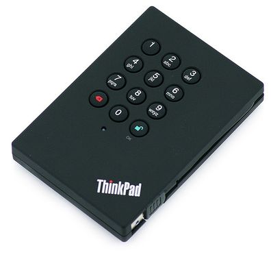 Lenovo ThinkPad Secure Hard Drive 500GB, USB 3.0 Micro-B (0A65619)