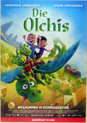 Die Olchis - Willkommen in Schmuddelfing - Original Kinoplakat A1 - Filmposter