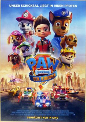 Paw Patrol - Der Kinofilm - Original Kinoplakat A1 - Filmposter