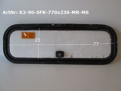 Knaus Azur Wohnwagen Staufachklappe gebr. ca 77 x 23 (zB 540) mit Schlüssel und ...