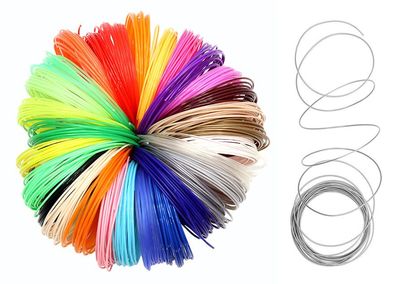 Filament PLA 1,75mm Set 30 Stück a´ 5m Verschiedene Farben 3D-Stift 3D-Drucker 6809