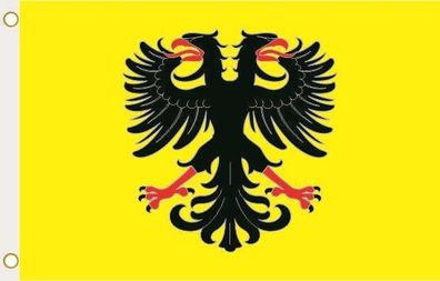 Fahne Flagge Attigny (Ardennes, Frankreich) Hissflagge 90 x 150 cm