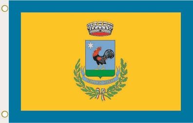 Fahne Flagge Gallicano nel Lazio (Italien) Hissflagge 90 x 150 cm