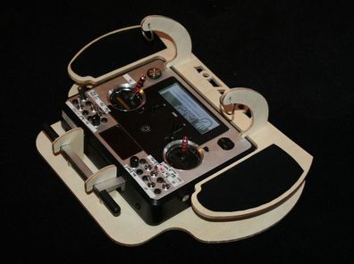 Senderpult für FrSky Taranis X9E FERTIG Gebaut Birke 5-lagig